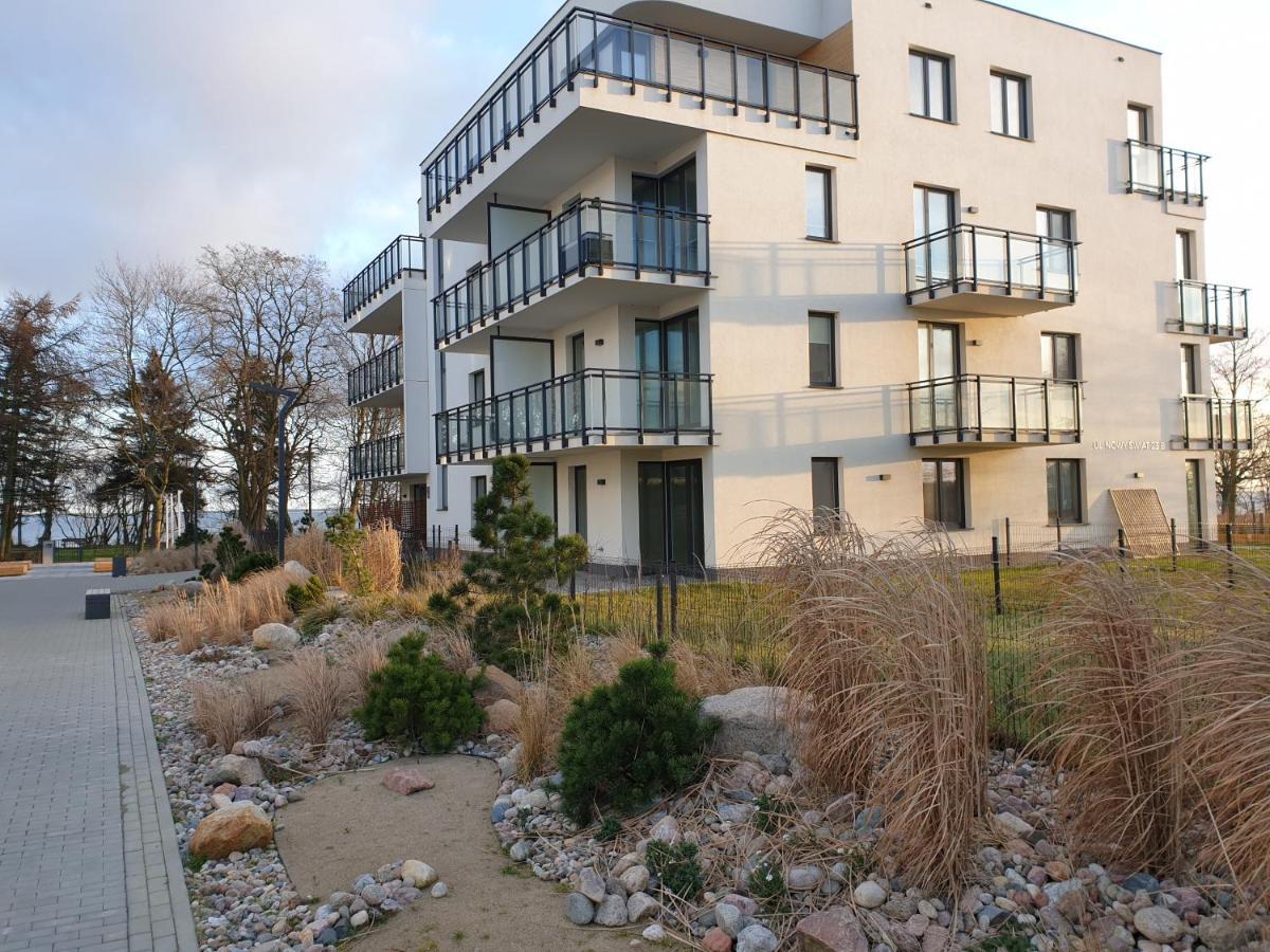 Apartament "Zloty Relaks" Tuz Przy Plazy Z Balkonem Z Widokiem Na Hel I Hamakami Puck Exterior photo